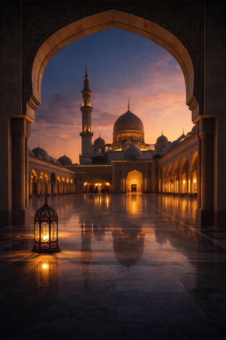 حرم الذكرى في معالجة هادئة